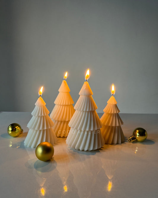 Christmas Ruffle (Set of Four)